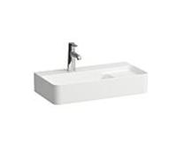 LAUFEN vasque Val H8152857571041 avec trop-plein, avec trou pour robinet 2000 blanc mat, 60x31cm, encastrable sous