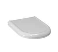 LAUFEN Vienna Siège de WC, avec couvercle, amovible, abaissement automatique, blanc, H8924723370001, Couleur: Manhattan