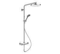 LAUFEN Vivid système de douche, set complet avec thermostat, douche de tête x250mm, L=1080mm, HF905452100625