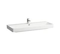 LAUFEN PRO S lavabo, 2 trous pour robinets, avec trop-plein, 1200x460mm, H8149654001071, Couleur: Blanc avec LCC