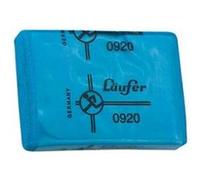 LAUFER - Gomme mie de pain, bleu (0920) malléable, réceptif Dimensions: (L)46 x (P)32 x (H)10,5 mm
