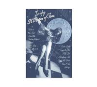 Laufey Poster sur toile pour décoration murale de salon, chambre à coucher 20 x 30 cm