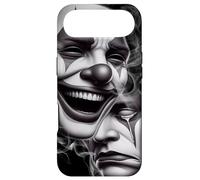 Laugh Now Cry Later Masque Chicano Blackwork Coque pour iPhone Air
