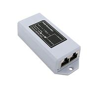 LAUGHERER Rallonge PoE 1 à 2 ports 100 Mbps IEEE 802.3Af/At Standard 48 V pour caméra IP NVR PoE Extension 100 mètres pour portée PoE