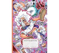 Laughing Hero Aesthetic Journal: Bold Graphic Illustration Composition Book, Artistic Purple Cover for Creative Writing and Personal Diary