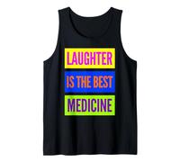 Laughter is The Best Medicine World Laughter Day Dad Blagues Débardeur