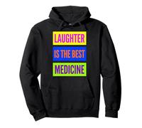 Laughter is The Best Medicine World Laughter Day Dad Blagues Sweat à Capuche