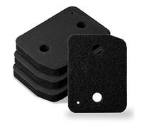 Laukowind Set de 4 Filtres pour Sèche-linge Miele 9164761,Filtre Fin/Grossier Filtre de Socle | Filtre Mousse éponge Pièces détachées Filtre Mousse éponge pour Sèche-linge à Condensation