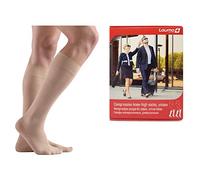 Lauma Medical, Bas de Chaussettes Graduées Médicales 23-32 mmHg pour Femmes et Hommes, Bout Fermé Classe 2.
