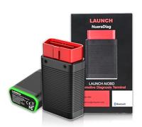 LAUNCH AIOBD Scanner Bluetooth OBD2 - Diagnostic complet du système, AI explique les défauts simplement, pièces / main-d'œuvre / estimations des coûts, fonctionne avec iPhone et Android