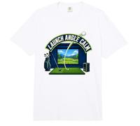 Launch Angle Calm Simulateur Golf Entraînement Comfort Colors Adult Heavyweight T-Shirt