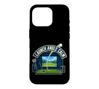 Launch Angle Calm Simulateur Golf Entraînement Coque pour iPhone 16 Pro
