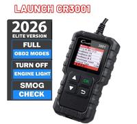 LAUNCH CR3001 Lecteur de codes OBD2 automobile, scanner de diagnostic, lecteur de codes d'erreur moteur, mise à jour gratuite à vie, pk ELM327 CR3001