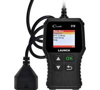 LAUNCH CR319 OBD2 outils de diagnostic du véhicule code scanner lecteur de code d'erreur prend en charge toutes les voitures avec 16 broches d'interface OBDII code de lecture et d'effacer capteur O2/E