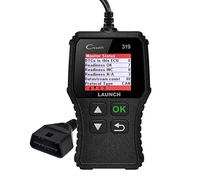 Launch CR319 Scanner Auto Diagnostic OBD2 / EOBD/Can pour Lire et Effacer Les Codes d’Erreur du Moteur, Testeur d'EVAP et de Capteur d'O2 avec Recherche de Définition de Code Adapté pour Débutants