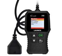 Launch Cr319 Scanner Auto Diagnostic Obd2 / Eobd/Can Pour Lire Et Effacer Les Codes D'erreur Du Moteur, Testeur D'evap Et De Capteur D'o2 Avec Recherche De Définition De Code Adapté Pour Débutants