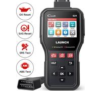 LAUNCH CR629 Appareil de diagnostic OBD2 Huile Réinitialisation du service LWS, Airbag ABS Diagnostic moteur, Réinitialisation du service du capteur d'angle de braquage, Test de l'actionneur, 9 langue