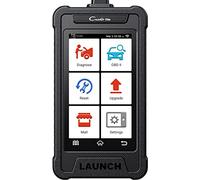 LAUNCH CRE-P OBD2 Scan Tool, Scanner de Diagnostic Automobile bidirectionnel, Tous systèmes, 100+ Relearns & Resets en Option 56 Car Software, Android Code Reader, AutoVIN, 16G