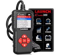 LAUNCH Creader 300 Valise Diagnostic OBD2 - Lecteur de Codes Défaut Moteur Complet. Outil Scan OBD-II avec Écran Couleur 1.7", Test Batterie & Données en Temps Réel. Plug & Play pour Tous Véhicules OB