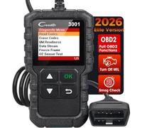 LAUNCH Creader 3001 Lecteur de codes OBD2, Lecteur de codes de panne moteur Mode 6 Outil de diagnostic CAN pour toutes les voitures compatibles OBDII LAUNCH CR3001