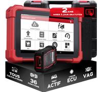 LAUNCH X431 CRP919MAX Valise Diagnostic Auto Multimarque,OBD2 Diagnostic Voiture, EPB, DPF, Service IMMO Testeur Codage de l'ECU Support CANFD Mises à Jour gratuites 2 Ans