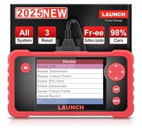 LAUNCH CRP123 V2.0 Plus 2024 EOBD/OBDII Valise Diagnostic Auto, Diagnostic Voiture pour système Complet, ABS/SRS/EES/Tableau de Bord/TPMS/at etc pour Voitures, Mise à Jour Gratuite