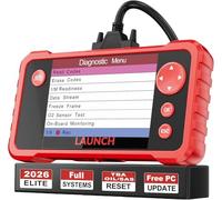 Launch CRP123 V2.0 Plus Elite[Nouveau modèle 2024] Outil d'analyse de Tous Les systèmes avec 3 réinitialisations d'huile/réapprentissage de l'accélérateur/réinitialisation SAS, Outil de Diagnostic