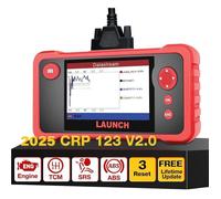 Launch CRP123 V2.0 Valise Diagnostic Auto 4 Système ABS SRS Moteur Transmission Outil de Diagnostic avec 3 Réinitialisation