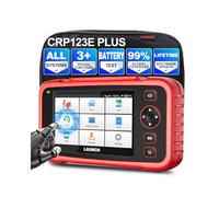 LAUNCH CRP123E Plus OBD2 Valise Diagnostic Auto Voiture Multimarque | Outil de Diagnostic OEM Tous systèmes avec SAS/accélérateur/réinitialisation de l'huile pour Toutes Les Voitures, AutoVIN