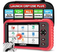 LAUNCH CRP129E Plus Valise Diagnostic Auto Voiture Multimarque, Tous Système OBD2 Diagnosis Voiture-Scanner avec 12+ Reset