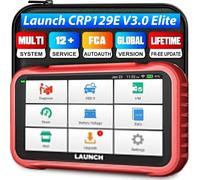 LAUNCH CRP129E V3.0 Scanner OBD2 FCA AutoAuth 12 réinitialiser l'huile/EPB/TPMS/BMS/code d'injecteur, purge ABS, moteur ABS SRS à outil de numérisation CRP129E V3.0