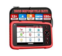 LAUNCH CRP129i OBD2 Valise Diagnostic Voiture Auto,OBD Scanner Français 4s' | Outil de Diagnostic Voiture Multimarque, 12 Réinitialisation de Service, Moteur Transmission SRS ABS, Diagnostic Voiture