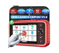 LAUNCH CRP129i V3.0 Valise Diagnostic Voiture Auto, Multimarque 4 systèmes ENG/ABS/SRS/TR pour véhicules,12 Reset ABS/TPMS/Huile/EPB/SAS/BMS/AF/Injecteur/Papillon/DPF-Régén