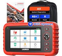 Launch CRP129X Plus Valise Diagnostic Auto,Scanner OBD2, Tous Les systèmes de Diagnostic, 8 Services, Remise à zéro de l'huile et des TPMS/Codage des injecteurs/Accélérateur/SAS/Frein/BMS, Auto VIN