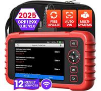 LAUNCH CRP129X V2.0 Appareil de diagnostic automobile OBD2 avec 4 diagnostics de système avec 12 réinitialisations