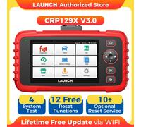 LAUNCH CRP129X V3.0 Lecteur de Code Automobile OBD2 Outil de Diagnostic Auto Mise à Jour Gratuite à Vie CANFD DOIP Global Version