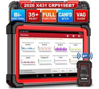 LAUNCH CRP919E BT Elite Valise Diagnostic Auto, BI-Directionnel obd2 Diagnostic,31+ Fonctions de réinitialisation, Codage ECU