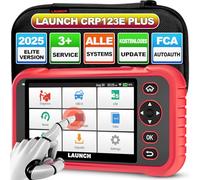 LAUNCH OBD2 Valise Diagnostic Auto CRP123E Plus - Diagnostic Complet des systèmes, ENG/at/ABS/SRS/Door/EPB/EES/LF/TPMS etc, avec 3 Services de réinitialisation SAS/Huile/accélérateur