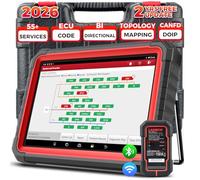 LAUNCH Scanner X431 PRO3S+ V5.0 OBD2, Valise Diagnostic Voiture, Effacer Defaut Voiture