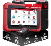 Launch X-431 Pro SE Valise Diagnostic Auto Multimarque, BI-Directionnel Diagnostic Voiture OBD2 Tous Systèmes, 39+ Fonctions Service, VAG, Codage ECU, Can FD & DoIP, Connexion Bluetooth et Filaire