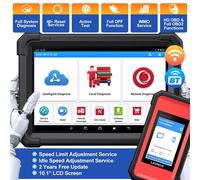 LAUNCH X-431 V + SmartLink HD camions Scanner 2026 outil de numérisation bidirectionnelle avec protocoles J2534 carte topologique 60 + codage ECU de Service X-431 V+ SmartLink