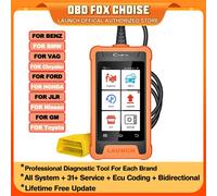 LAUNCH X431 Creader Elite Outils de diagnostic Professionnel Système complet TPMS 31+ fonction de réinitialisation Codage en ligne Analyseur OBD2 outils de diagnostic auto valise diagnostique For Chry