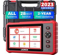 LAUNCH X431 CRP909X Outil Diagnostique Voiture OBD2 avec Diagnostic des Systèmes Complets / 28+ Fonctions/Mise à Jour en Un Clic/Écran Tactile - Option pour Ateliers et Bricoleurs