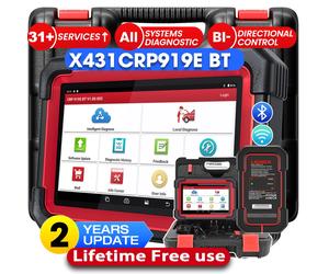 LAUNCH X431 CRP919E BT OBD2 Scanner, outil de diagnostic bidirectionnel sans fil 2026 avec codage ECU, plus de 35 services, diagnostic de tous les systèmes, FCA AutoAuth, 2 ans de mises à jour CRP919E