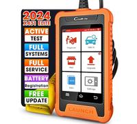 LAUNCH X431 Elite pour Land Rover Jaguar Valise Diagnostic Auto, Diagnostic Auto Complet, Remise à zéro, contrôle bidirectionnel, Programmation des clés, Enregistrement de la Batterie, Auto-vin