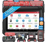 LAUNCH X431 IMMO Elite Outil de Programmation de clés, Diagnostic Auto OBDII Scanner 39 Service de Réinitialisation en français