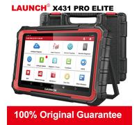 LAUNCH X431 PRO Elite 2026 Nouvel outil de diagnostic bidirectionnel, 35+ fonctions de réinitialisation, Codage ECU, Scanner de diagnostic complet tout-en-un, CANFD & DoIP, FCA AutoAuth, Guide VAG, X4