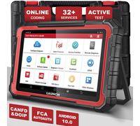 LAUNCH X431 PRO ELITE 8 pouces outils de Diagnostic de voiture français Auto OBD OBD2 Scanner tout le système CAN FD/DOIP Test actif 31 réinitialiser le codage ECU EU Version