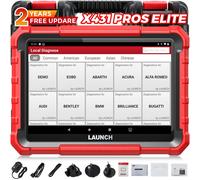 LAUNCH X431 Pro Elite V OBD2 Valise Diagnostic Auto Bi-directionnel Codage ECU
