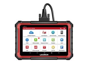 LAUNCH X431 PRO ÉLITE Valise de diagnostic automobile 8" avec scanner OBD/OBD2, tous systèmes, CAN-FD/DOIP, tests actifs et 31 réinitialisations ECU
